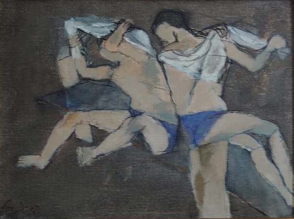 Ragnar Sandberg, Badande (Bathers), 1969