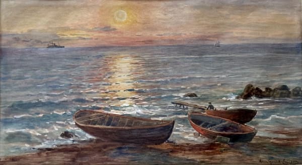 Anna Gardell-Ericson, Sunset, Visby, Gotland