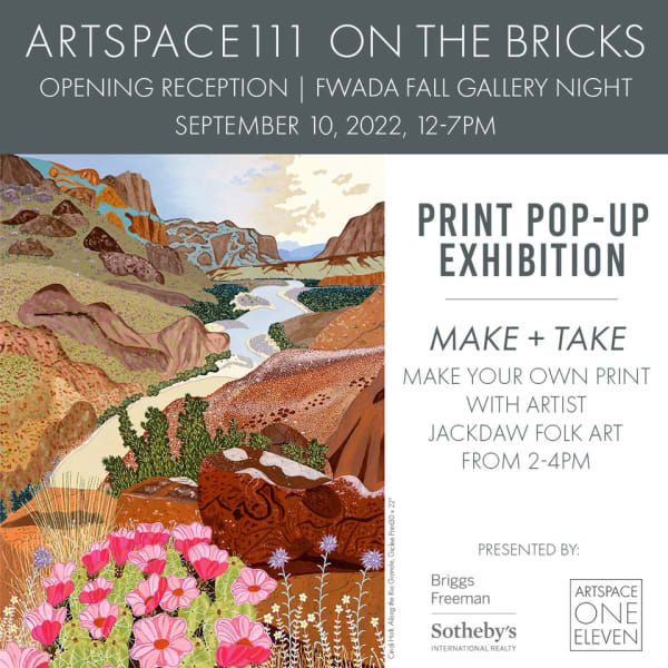 Artspace111 on the Bricks! Artspace111 x Briggs Freeman