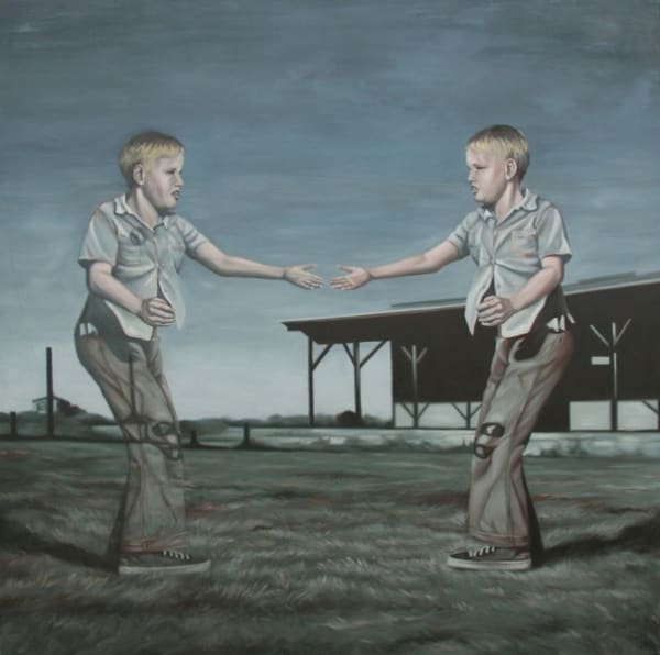 Devon Nowlin, Double or Nothing, Oil on Canvas