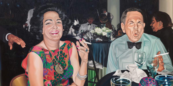 Nancy Lamb, The Menthol Mood, Oil on Canvas