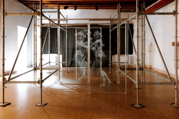 Simon Berger, Facing Grace, Musei Civici di Treviso Casa Robegan, courtesy of Cris Contini Contemporary, photo credit Jessica Zufferli