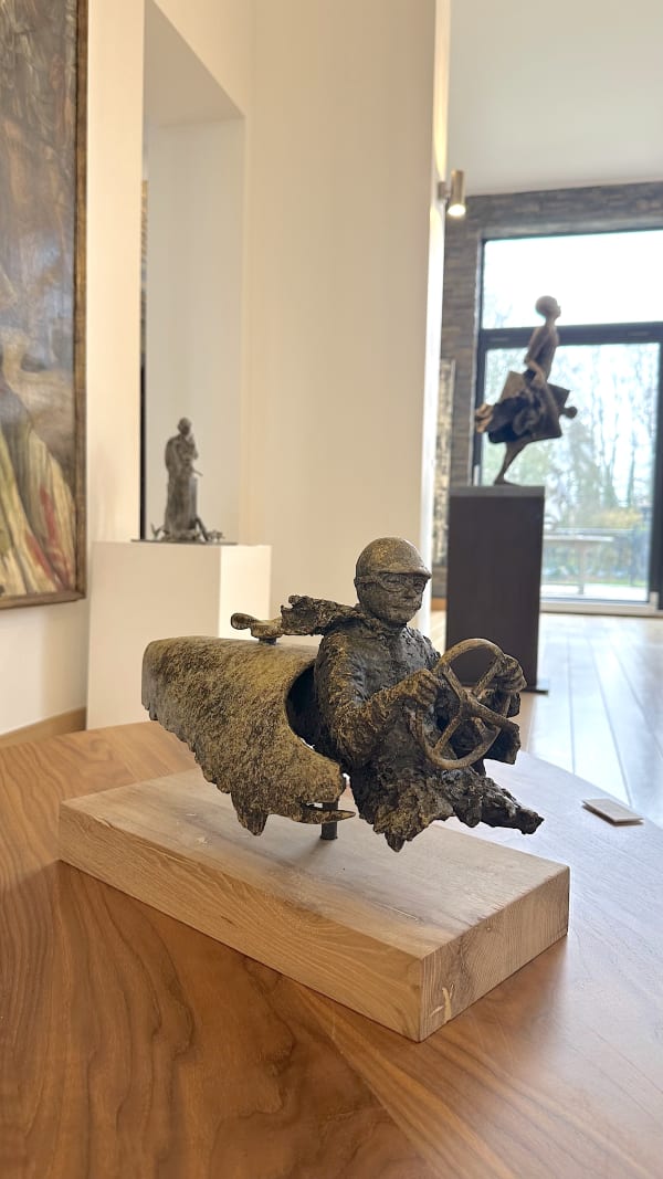 Master Speed Lieven Haese Sculpture Bronze Art Thema Gayette