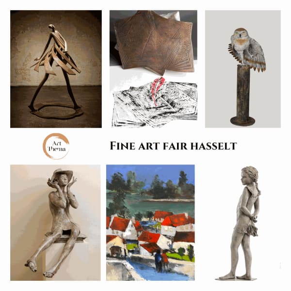fine art fair, hasselt, 40th edition, Arena, artfair, foire d'art, art thema, artthema, art, thema, sculpteurs, sculptures, beatrice cols, baldini, miramontes, thys, rene julien, beelden, schilderijen, belldhouwerk, hasselt fine art, hasselt art fair