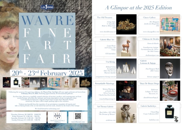 The famous magazine "l'Eventail" is announcing this major art event!