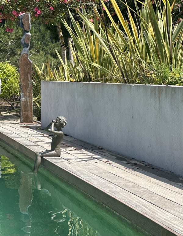 "Je la vois" in Jardin des sculptures, Aigues Mortes