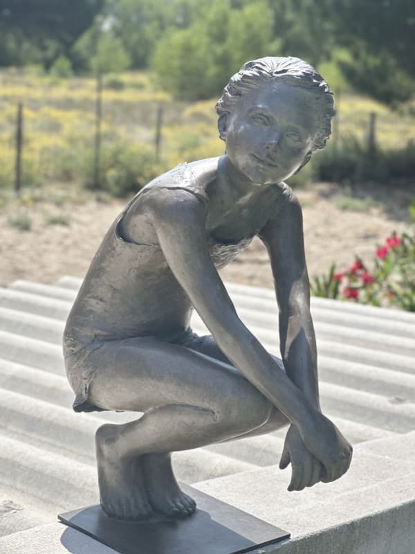 "Quietude" in Jardin des sculptures, Aigues Mortes