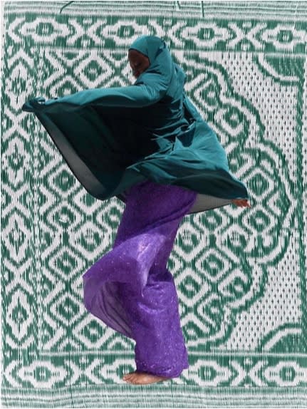 Medina Dugger - Veil in Teal from the series ENSHROUD, 2018