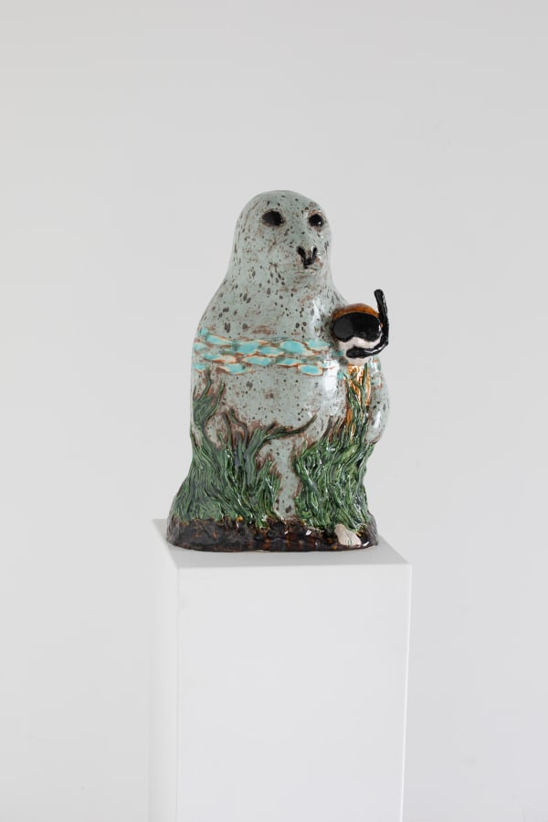 Laura Ford, The Snorkeler and the Seal, 2024