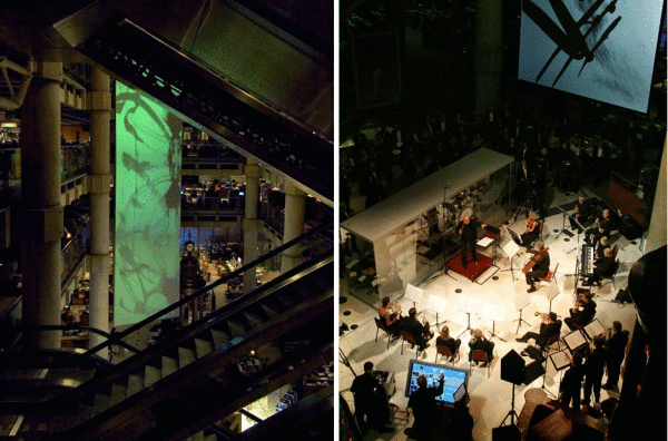 WRITING ON WATER Lloyds of London, 2005