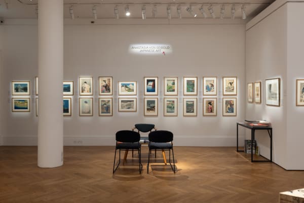 Anastasia von Seibold Japanese Art exhibition at Sotheby's New Bond Street, London, in collaboration with Asian Art in London 2025.