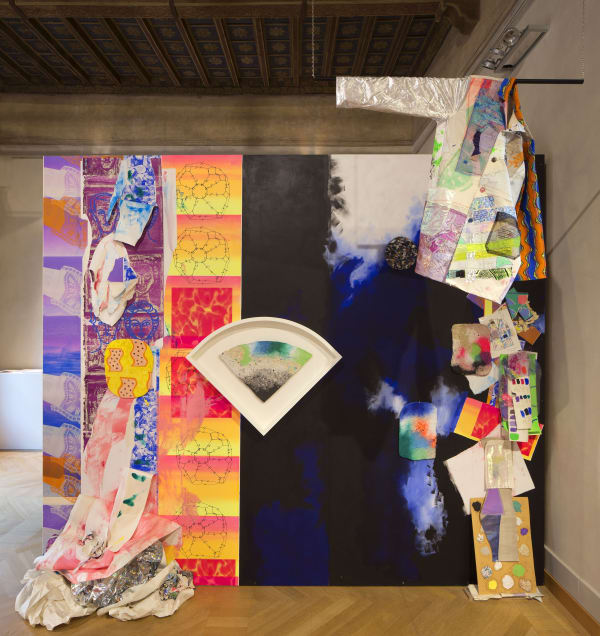 Installation view "La Vita Materiale", Palazzo da Mosto, Reggio Emilia, Italy | Photo by Michele Panzeri