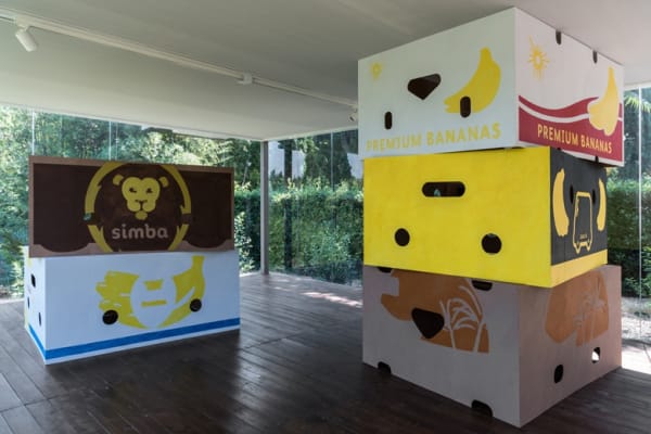 Installation view “Schengen“, Villa Romana, Florence, Italy