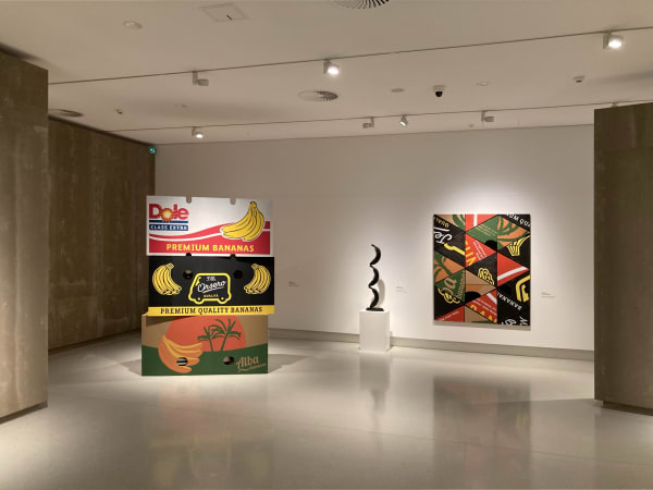 Installation view “Friends and Friends of Friends“, Schlossmuseum, Linz, Austria