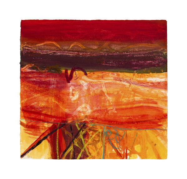 Barbara Rae, Fence-Downpatrick, 2002