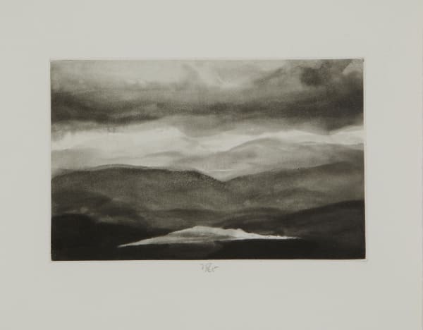 Norman Ackroyd, County Mayo 1- Connemara from Croagh Patrick, 1994
