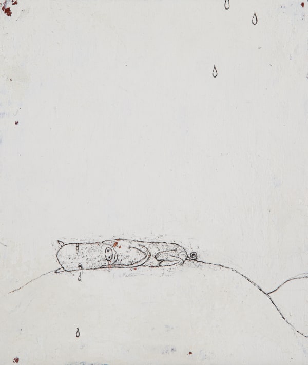 Rebecca Doughty, Landscape (with pig), 2004