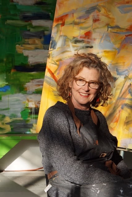 Abstracting Ireland through Paint, Workshop with Amy Metier