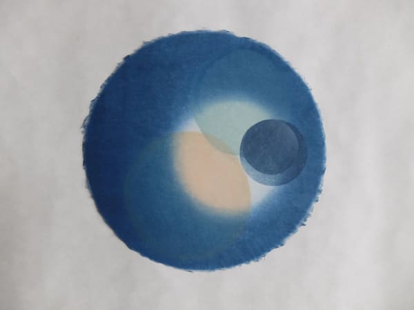 Lucy May Schofield ARE - Blushing Sky (Lapis Lazuli), 2024