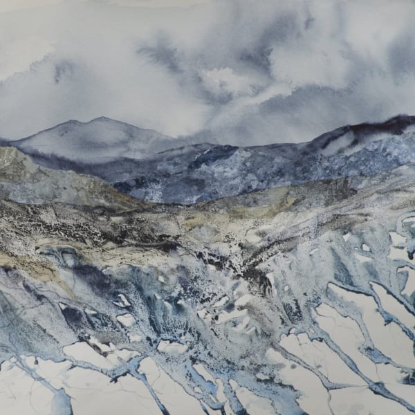 Linda Saul RWS - River Thaw, 2024