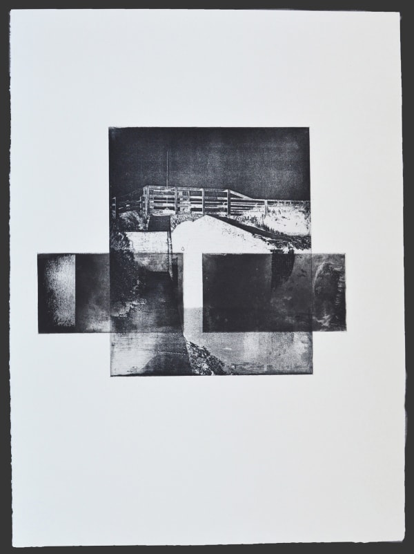 Ian Rawlinson ARE, 'Sluice', photo etching & aquatint on paper
