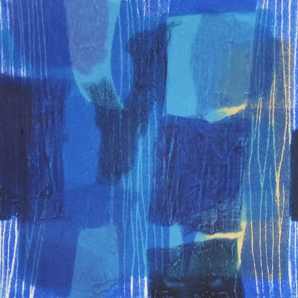 Blue Trees - Martyn Brewster ARE, £340 unframed