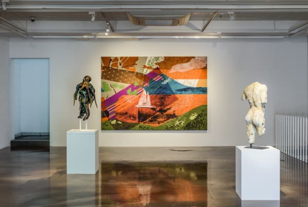 Leviathan: On Sunspot and Whales, 2018, Installation View, Barakat Contemporary