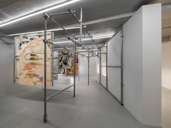 Jewyo Rhii: Of Hundred Carts and On, installation view, Barakat Contemporary, 2023