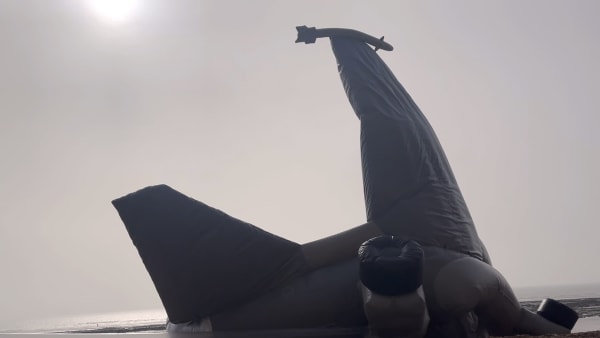 Fiona Banner aka The Vanity Press Pranayama Organ Still Shot, 2021 HD Video with soundtrack dimensions variable