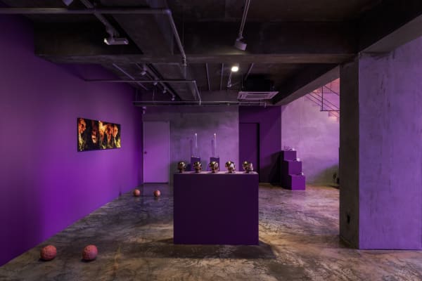Yangachi, Galaxy Express, 2020, Installation View, Barakat Contemporary