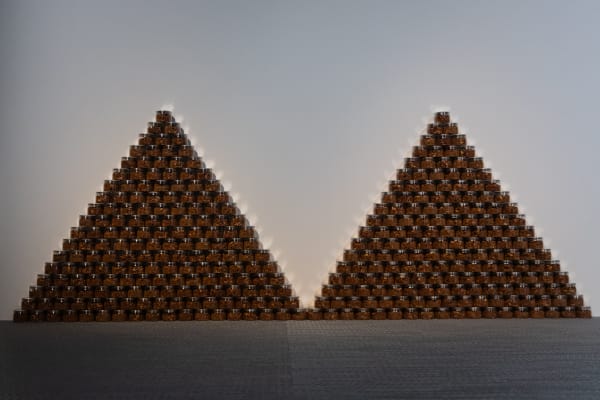 Installation view of Pratchaya Phinthong’s ‘Nam Prik Zauquna’ (2024). ‘Pratchaya Phinthong: No Patents on Ideas’ at SAM at Tanjong Pagar...