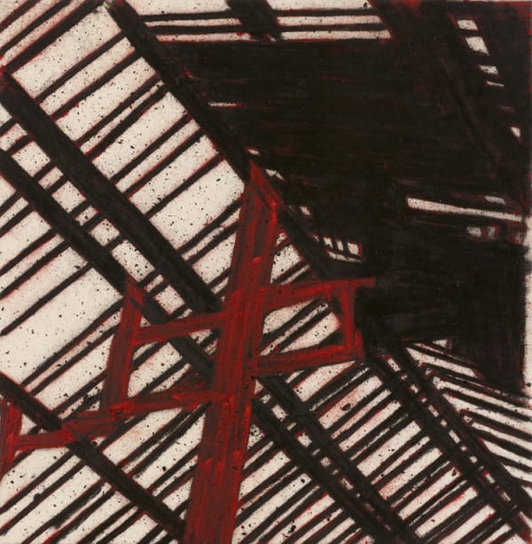 Tony Bevan, Study for House of Wood (PC169), 2016