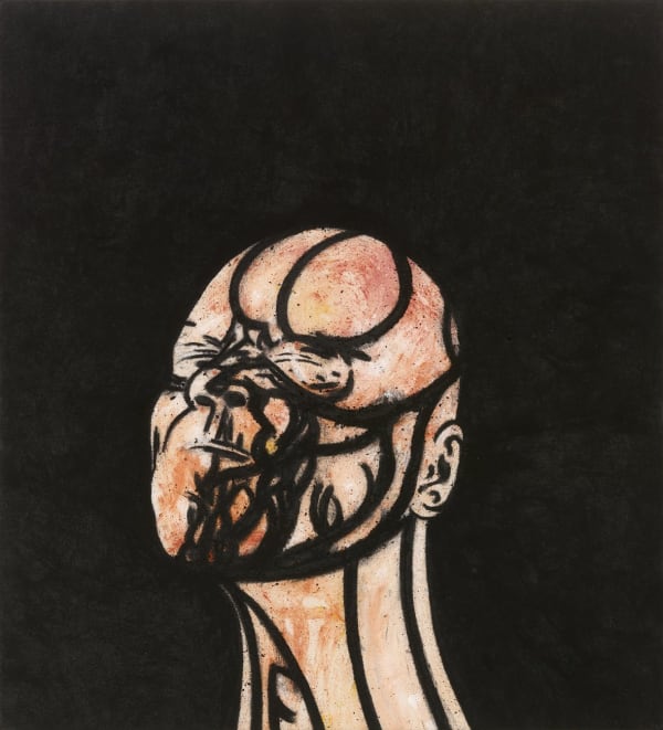 Tony Bevan, Self Portrait (PC131), 2013