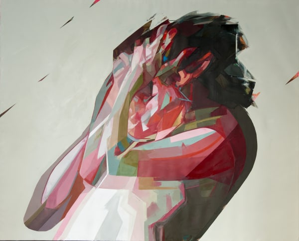 Simon Birch (b. 1974) The sky was aquamarine, stroked with clouds. She could smell the grass and taste the scent of small, crushed flowers, 2015