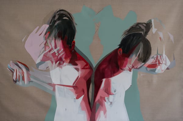 Simon Birch (b.1974) Tumbling and freezing while a thin shell of air molecules expanded around the body, like an image of departing life., 2015