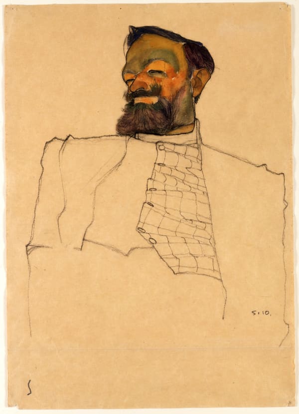 Schiele Portrait Of Carl Reininghaus
