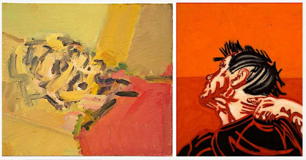 Head Shots: Frank Auerbach And Tony Bevan Together At Ben Brown