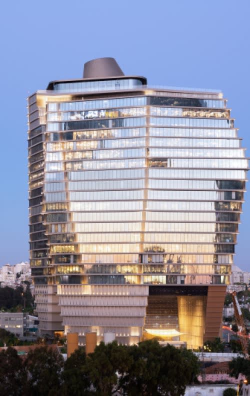 ToHA tower complex designed by Ron Arad