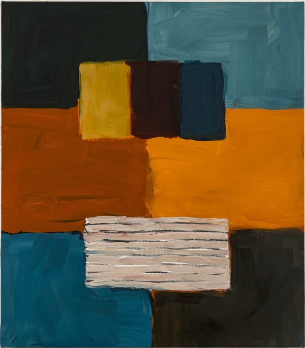 Sean Scully Unititled (Robe Figure), 2017 Oil on linen 81.5 x 71.5 cm. (32.1 x 28.1 in.)