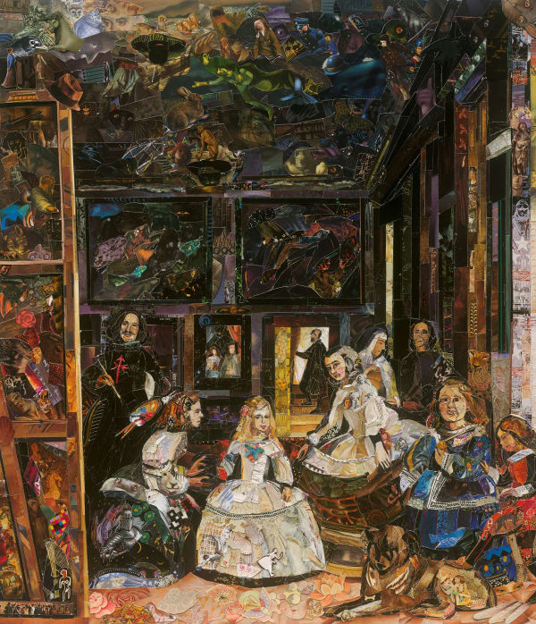 Vik Muniz (b. 1961) The Prado Museum (Las Meninas, after Diego Rodríguez de Silva y Velázquez) (Repro), 2019 Digital C-print...