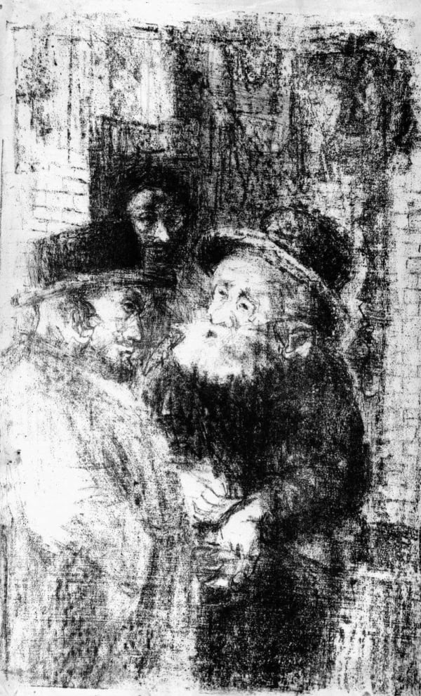 Street Conversation by Eva Frankfurther