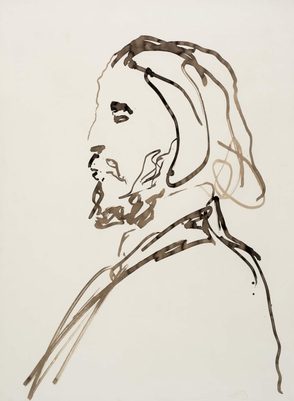 Girl in a Crocodile Mask by Andrzej Maria Borkowski