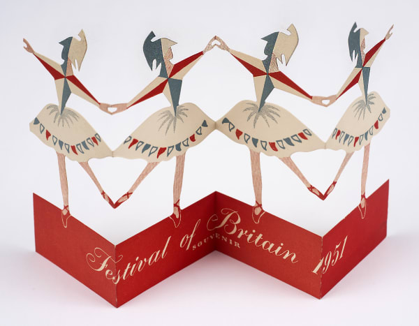 Festival of Britain, Souvenir Card by George Adams