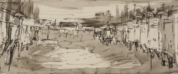 ALFRED COHEN, HARBOUR SCENE, 1957