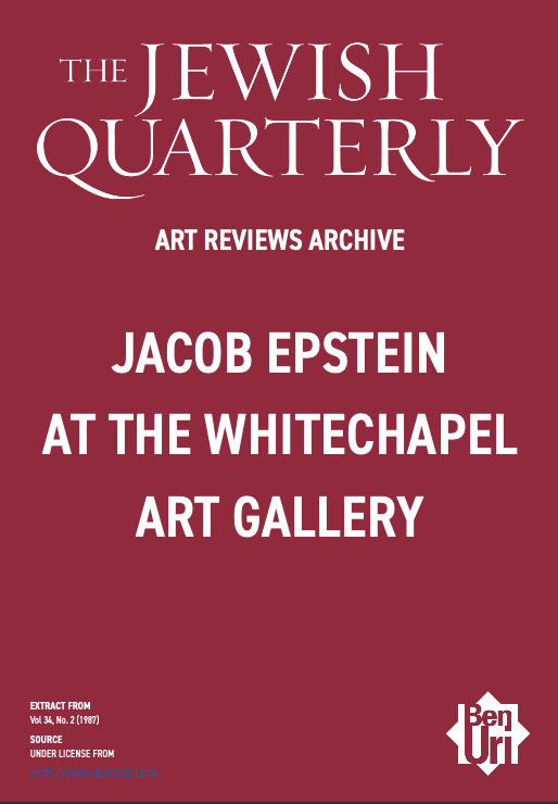 Jacob Epstein at the Whitechapel Art Gallery Read Here
