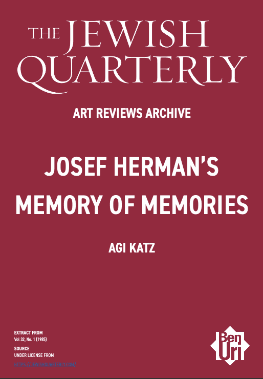 Josef Herman’s Memory of Memories by Agi Katz Read Here