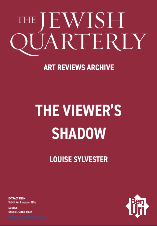 The Viewer’s Shadow by Louise Sylvester Read Here