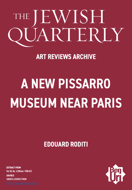 A New Pissarro Museum Near Paris by Edouard Roditi Read Here