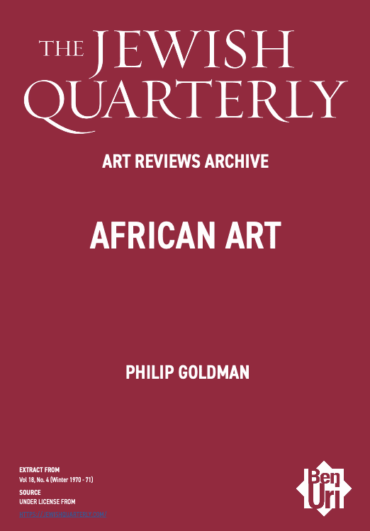 African Art by Philip Goldman read here