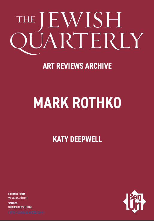 Mark Rothko by Katy Deepwell Read Here